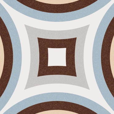 Декор 1900 Dorda Celeste 20x20 от Vives Ceramica (Испания) в Москве