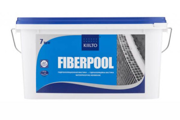 Гидроизоляция KIILTO FIBERPOOL 1.3кг. от Kiilto (Финляндия) в Москве