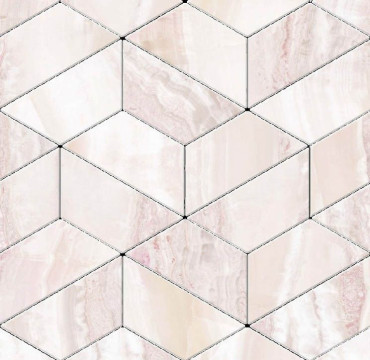 Мозаика SENSI MOS. ENIGMA ONICE BE. 30x34 от ABK Ceramiche (Италия) в Москве