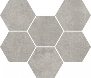Мозаика Expo Grey Mosaico Hexagon (620110000173) 25x29 от ColiseumGres (Россия) в Москве