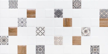 Декор Астрид 1 белый 1041-0238 20x40 от Lasselsberger Ceramics (Россия) в Москве