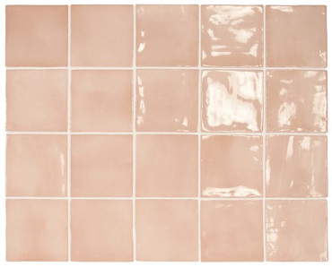 Настенная плитка MANACOR BLUSH PINK (26914) 10x10 от Equipe Ceramicas (Испания) в Москве