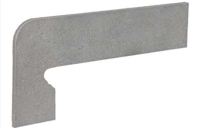 Плинтус Zan. Vega Gris Izq. левый 39.5x17.5 от Exagres (Испания) в Москве