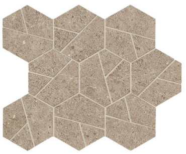 Мозаика Boost Stone Clay Mosaico Hex (A7CW) 25x28.5 от Atlas Concorde (Италия) в Москве