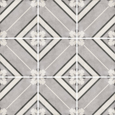 Керамогранит ART NOUVEAU INSPIRE GREY (24415) 20x20 от Equipe Ceramicas (Испания) в Москве