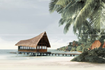 Панно Ailand из 2 плиток (PWU11ALD3) 40x60x8 от Alma Ceramica (Россия) в Москве