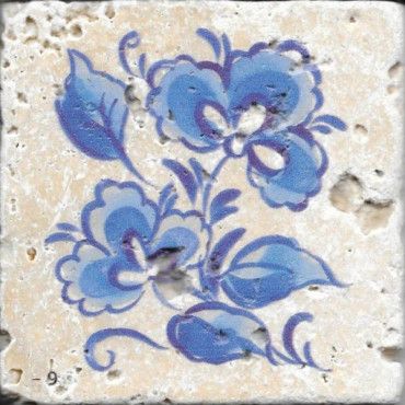 Декор Provance Гжель 8 10x10 от Stone4Home (Турция) в Москве