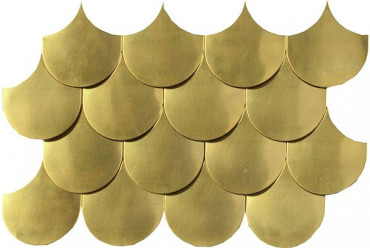 Мозаика Materia Mosaics Sirena Gold (187958) 20x30 от Dune (Испания) в Москве