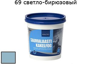 Затирка для швов Saumalaasti № 69 (1 кг) светло-бирюзовый от Kiilto (Финляндия) в Москве