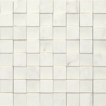 Мозаика MMPU Allmarble Statuario 3D 30x30 от Marazzi Italy (Италия) в Москве