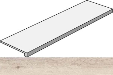 Фронтальная ступень ECO CHIC GRAD.TOP ALMOND RET (PF60006662) 32x120x4.5 от ABK Ceramiche (Италия) в Москве