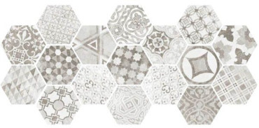 Декор Hexatile CEMENT GARDEN GREY 17.5x20 от Equipe Ceramicas (Испания) в Москве