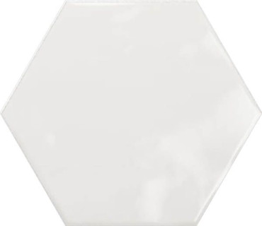 Настенная плитка GEOMETRY HEX WHITE GLOSSY 15x17.3 от Ribesalbes (Испания) в Москве