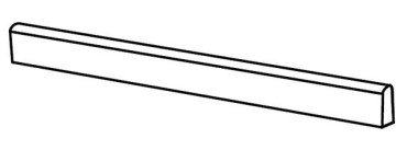Плинтус NOBILE MONTBLANC BATT RET (PF60006909) 5.5x120 от Ariana (Италия) в Москве