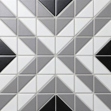 Мозаика Albion Cube Grey (TR2-CL-SQ2) 27.5x27.5 от StarMosaic (Китай) в Москве