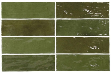 Настенная плитка LA RIVIERA BOTANICAL GREEN 6.5x20 от Equipe Ceramicas (Испания) в Москве