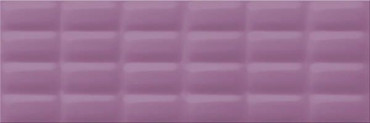 Настенная плитка Vivid Colours Violet Glossy Pillow Structure (O-VVD-WTU221) 25x75 от Mei (Германия) в Москве