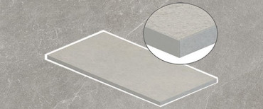 Фронтальная ступень SHALE GREIGE GRADONE COSTA LUCIDA (SL03G5S) 30x120 от Italgraniti (Италия) в Москве