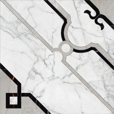 Керамогранит Marble Trend Carrara K-1000/MR/d01-cut 60x60 от Kerranova (Россия) в Москве
