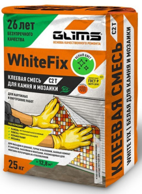Клей GLIMS-WhiteFix белый (25 kg) от Glims (Россия) в Москве