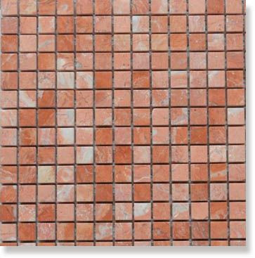 Мозаика Marble Rosa Tea (1.5x1.5) 30.5x30.5 от Art&Natura (Италия) в Москве