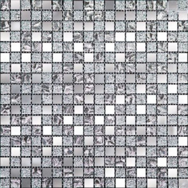 Мозаика MIRror QM-1542 глянцевая (15х15) 30x30 от Natural Mosaic (Китай) в Москве