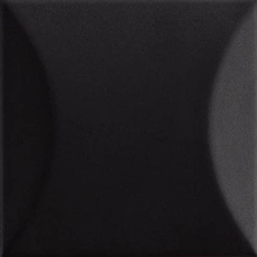 Настенная плитка UP Cuscino Black Matte (192042) 10x10 от AVA Ceramica (Италия) в Москве