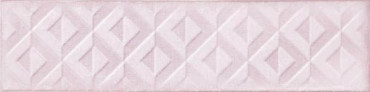Настенная плитка Relieve Drop Pink Brillo (CFR000011) 7.5x30 от Cifre Ceramica (Испания) в Москве