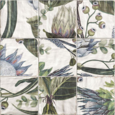 Настенная плитка CINQUETERRE Rev. DECOR PROTEA 20x20 от Mainzu (Испания) в Москве