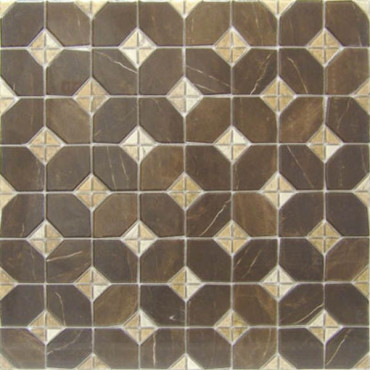 Керамогранит Iliada-PR Marron 43.5x43.5 от Vives Ceramica (Испания) в Москве