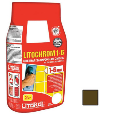 Litochrom 1-6 С.200 венге алюм.(2кг.) от Litokol (Россия) в Москве