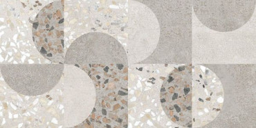 Декор Beton-Terrazzo Геометрический Лаппато Ректификат (K949799LPR01VTE0) 30x60 от Vitra (Турция) в Москве