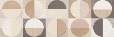 Декор DEC CIRCLES WARM BRILLO 25x75 от Cifre Ceramica (Испания) в Москве