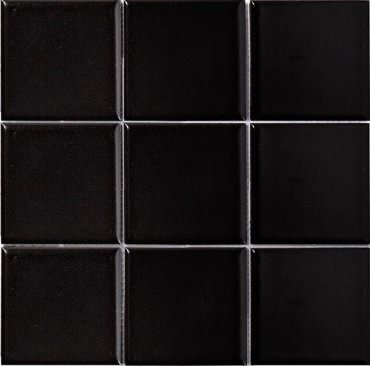 Мозаика Black Matt (MH80110) (97x97) 30x30x6 от StarMosaic (Китай) в Москве