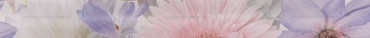 Бордюр Aquarelle lilac border 01 60x6.5 от Gracia Ceramica (Россия) в Москве