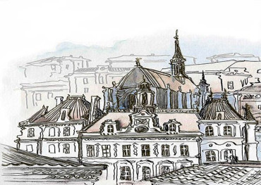Вставка Eifel многоцветная (EI2M451D) 25x35 от Cersanit (Россия) в Москве