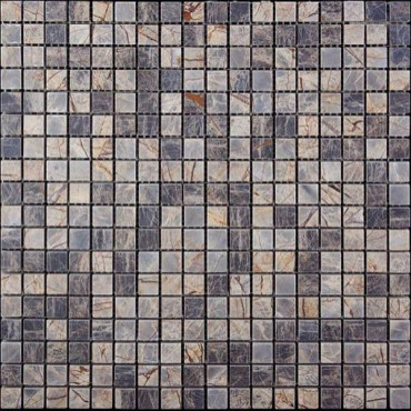 Мозаика мрамор Adriatica 7M024-15P (15x15) 30.5x30.5 от Natural Mosaic (Китай) в Москве