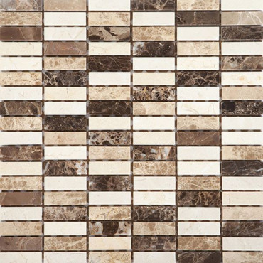 Мозаика SBWMX2 (15x48) 30x30.5x4 от Imagine Lab (Китай) в Москве