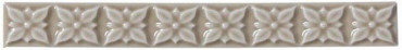 Бордюр STUDIO RELIEVE PONCIANA SILVER SANDS (ADST4021) 2.5x19.8 от ADEX (Испания) в Москве