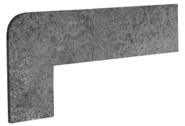 Плинтус ZANQUIN RECTO OPERA IRON IZQDA лев. угловой 42.3x17.5 от Exagres (Испания) в Москве