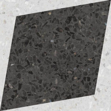 Керамогранит DROPS NATURAL RHOMBUS DECOR GRAPHITE (108807) 18.5x18.5 от WOW (Испания) в Москве