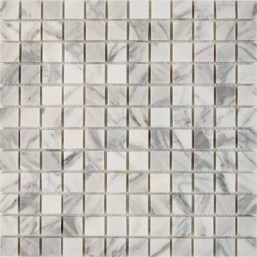 Мозаика PIX242 из мрамора (23x23) 30.5x30.5 от Pixmosaic (Китай) в Москве