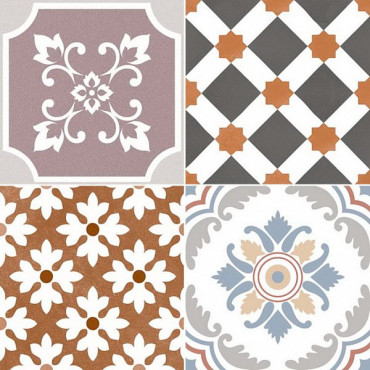 Напольная плитка CHIC HELEN WARM 45x45 от Dual Gres (Испания) в Москве