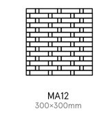 Мозаика Earth Colors-G MA12 (Art##0007116) 30x30 от Nanogress (Китай) в Москве