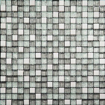 Мозаика ICE FLOWERS ICE-08 глянцевая 29.8x29.8 от Natural Mosaic (Китай) в Москве