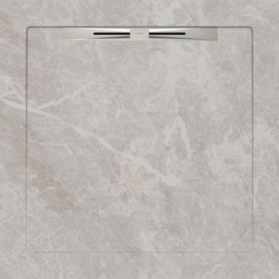Керамический душевой поддон FIORI DI PESCA WHITE - SLOPE LINE 90 90x90 от Aquanit (Турция) в Москве