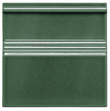 Плинтус RODAPIE CLASICO C/C VERDE OSCURO 15x15 от ADEX (Испания) в Москве