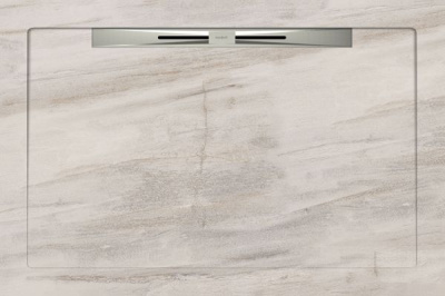 Керамический душевой поддон GUSTO WHITE - SLOPE NOVA LINE 80x120 от Aquanit (Турция) в Москве