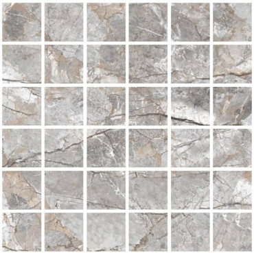 Мозаика NIROVA SILVER Rocker (47х47) 29.7x29.7 от Varmora (Индия) в Москве