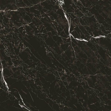 Керамогранит Marble Classik Snow Black GT-272/gr черный глянцевый 40x40 от Grasaro (Россия) в Москве